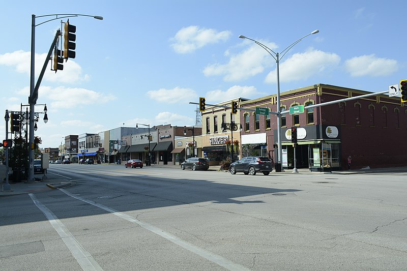Main Street in Galesburg IL