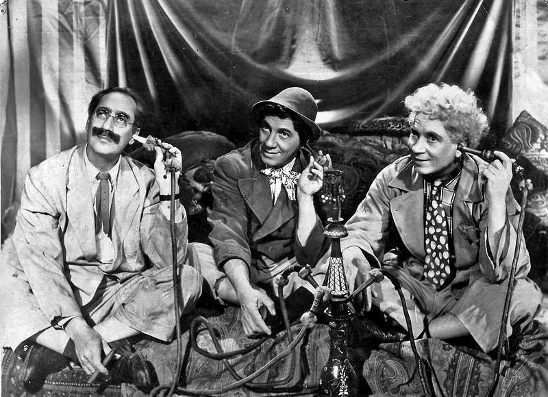 Marx brothers in 1946 Galesburg